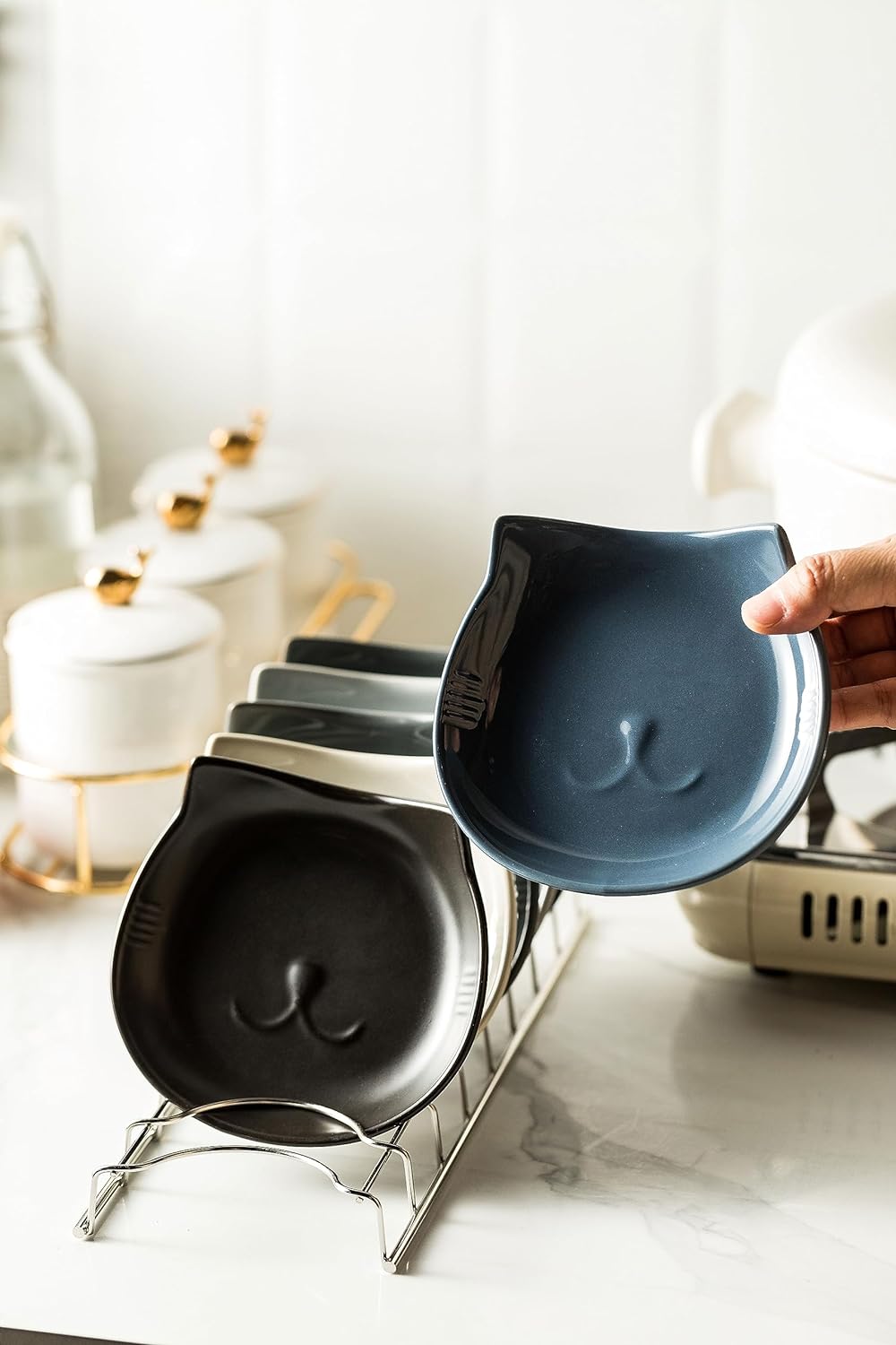 Spoon Rest for Stove Top, Spoon Rest, Spoon Holder for Kitchen Counter -5.12 Spoon Rest for Stove Top, Spoon Rest, Spoon Holder for Kitchen Counter -5.12